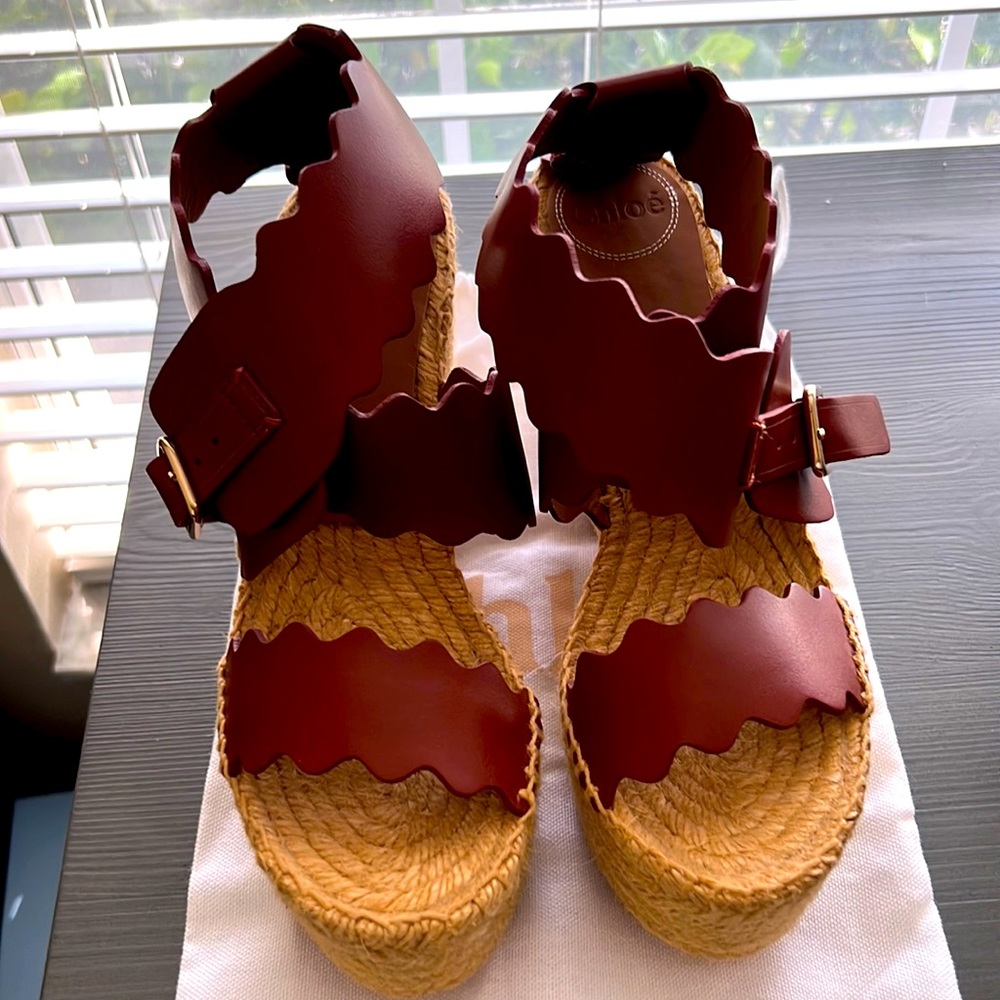 CHLOE Espadrille Platform
